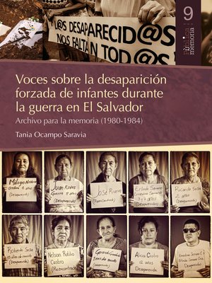 cover image of Voces sobre la desaparición forzada de infantes  durante la guerra en El Salvador